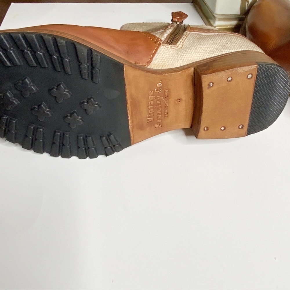 vintage FOUNDRY CO. Womens Morgan brown ankle boots. Size 6. NWB - Picture 10 of 10